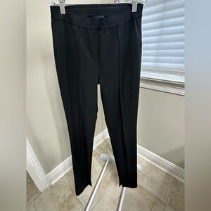 Helmut Lang Classic Black Straight Leg Pants, Medium